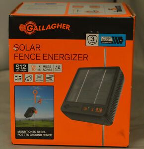 Gallagher S12 Lithium Solar Fence Energizer G349414