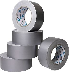 Heavy Duty Industrial Strength Gray Duct Tape Multi Pack 5 Roll Multi Pack 30