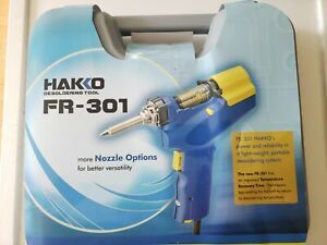 American HAKKO FR301-03/P ESD Safe Portable Desoldering Tool - Used