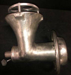 Genuine Hobart Model 4532 Size #32 Grinder Head Cylinder Bowl &amp; Ring w/Locknut