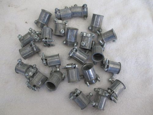 Set of 23 Pieces - EMT to Non-Metallic Combination Couplings - New