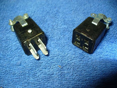 Cinch Jones P404CCT 10 Amp Cable Mounted Male &amp; Female 4 Pin DC Connector