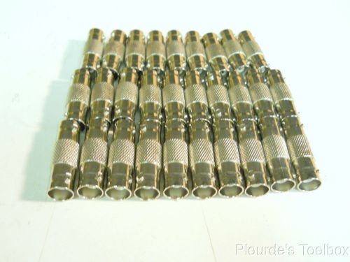 Lot of (21) Gem Electronics 327-11TP BNC Straight Female Jack-to-Jack Adapters