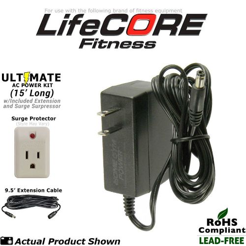 LifeCore Fitness LC 850 RB Stationary Bike AC Adapter (KIT)