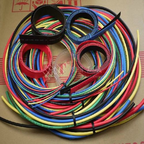 2set, 55m/set, heat shrink tubing 11 sizes 6 colours tube sleeving pack, zq for sale