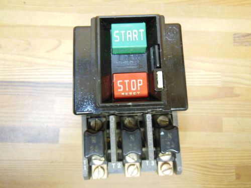 Allen-Bradley 609-AOW Size 0 Start Stop Push Button