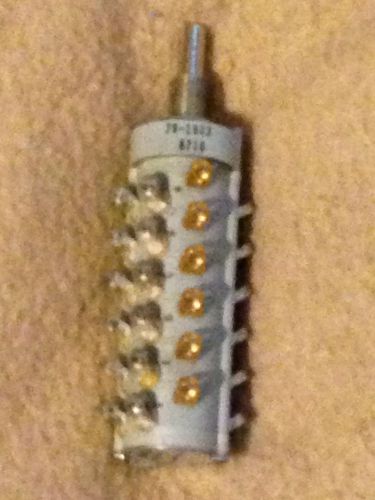 Janco 2 position 36 tab rotary switch 5 amp 115 vac  p# 79-1933 8716 for sale