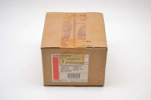 NEW CUTLER HAMMER 10250T4316 3 POSITION OFF AUTO SELECTOR SER B2 SWITCH B478231