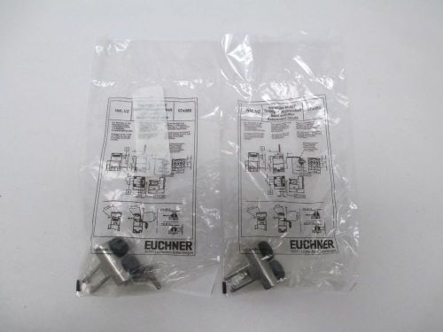 Lot 2 new euchner 074080 bent actuator with rubber bushing d292989 for sale