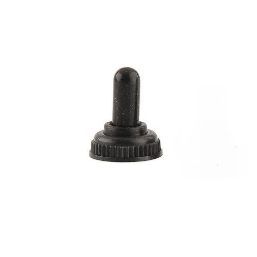 New waterproof rubber cap boot cap lid for toggle switch knob black portable for sale