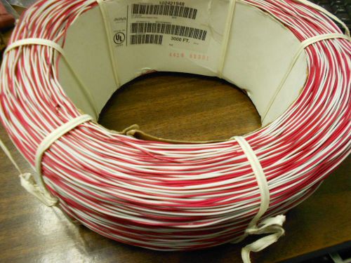 Avaya 2c/22 cross connect / jumper wire 22awg red white 3000ft for sale