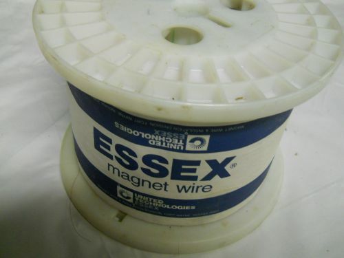 Essex 36 awg magnet wire sgl sdn-155 cu 7-1/2 pound roll - 97,600 feet - new for sale