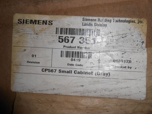 SIEMENS CP567 SMALL GRAY CABINET