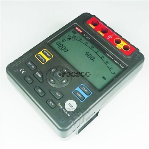 INSULATION NEW WITH CARRY CASE RESISTANCE DIGITAL UNI-T UT513 METER TESTER