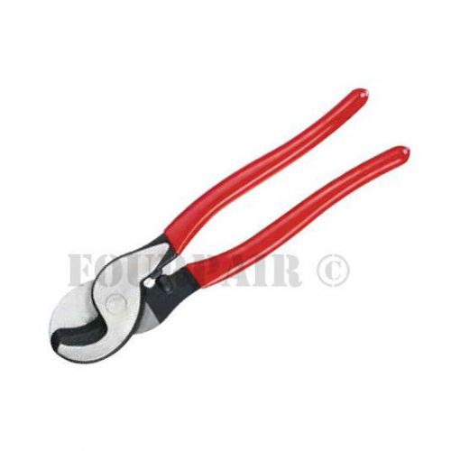 10&#034; Pro High Leverage Cable Wire Cutter Snip Tool 5 AWG Copper &amp; 2 AWG Aluminum