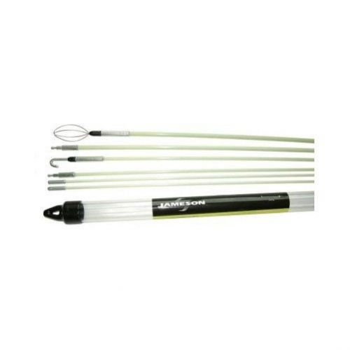Jameson 34 ft. Non-Conductive Fiberglass Glow Fish Rod Versa Tool Kit New 7-8VK