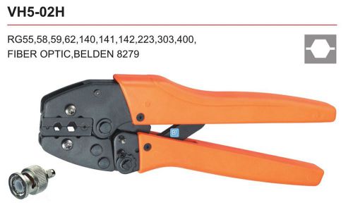 6.5,5.4,1.72mm2 vh5-02h energy saving coaxial cable ratchet crimping plier tools for sale