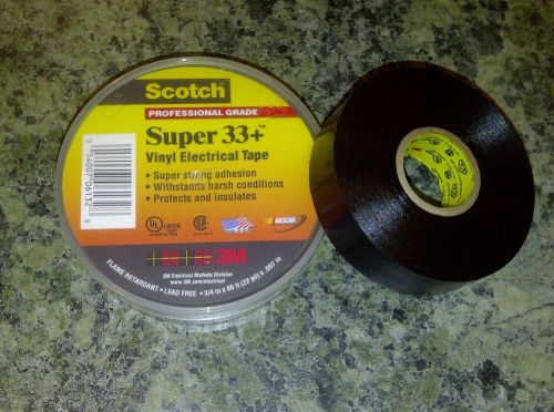 Scotch 33+  vinyl electric tape in plastic case for sale