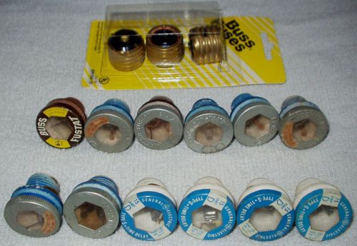 ASSORTED FUSESTAT FUSES (TYPE “S”) &amp; ADAPTERS