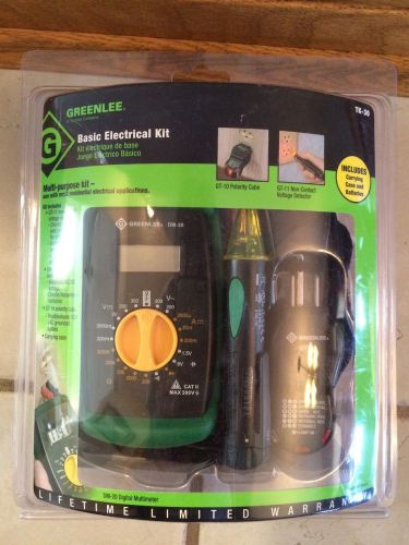 Greenlee tk-30 basic electrical kit for sale