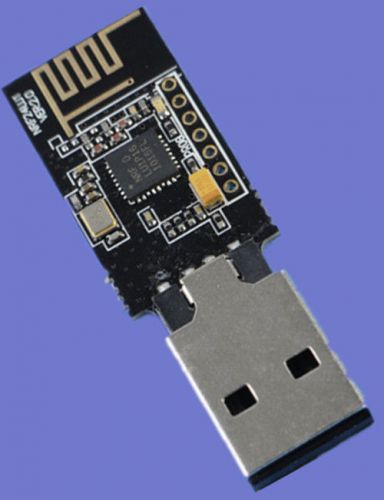 2.4G NRF24LU1 Wireless USB Module 2.4G Wireless Module with programming software