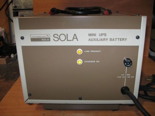 Sola mini ups auxiliary battery (999-00-00617-od) new surplus for sale