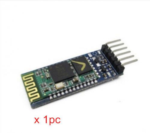 1xwireless serial 6 pin bluetooth rf transceiver module hc-05 rs232 master slave for sale