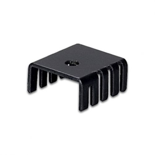 Ss112 19*20*9mm aluminum black heatsink heat sink audio amplifier for sale