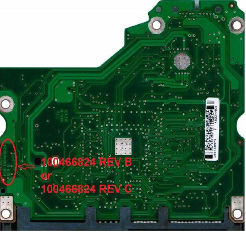 Pcb board for seagate st3750330as 9bx156-568 sd35 kratsg 750gb 100466824 for sale