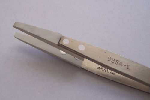 White rynite tipped tweezer style 92(m)-sa made in switzerland for sale