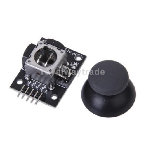 Thumb joystick module for arduino - black - size 4.0x 2.6 x 3.2 cm for sale