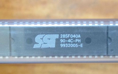 SST 28SF040A 4 Mbit (512K x8) SuperFlash EEPROM - tube of 11