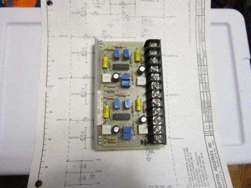 Burton Industries Quad Inverter Buffer Circuit Board