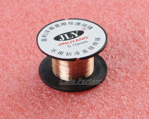 0.1mm Copper Solder Soldering PPA Enamelled Reel Wire