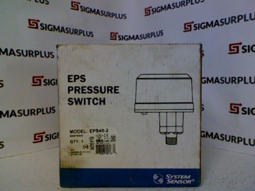 New! system sensor eps40-2 eps pressure switch for sale