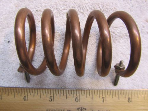 Copper Tube Inductor Coil - 4 Turns, 2&#034; Diameter