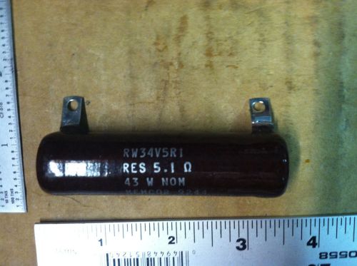 Fixed resistor, wire wound, induction rw34v5r1 semi trailer nsn 5905-00-855-4041 for sale