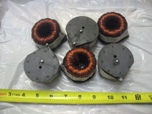 6x Toroids inductor / inductance with plastic base