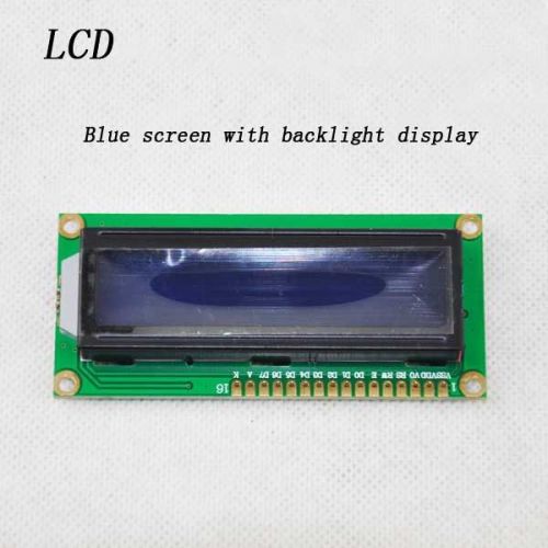 NEW High Quality LCD 1602A 5v interface Blue screen with backlight display