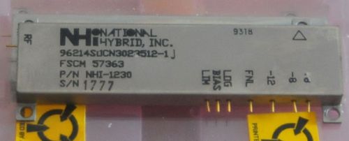 National Hybrid NHI-1230 RF Micro Circuit