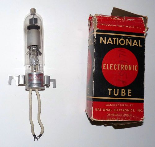 National NL-635P Vintage Rectifier Vacuum TUBE Steam Punk Prop
