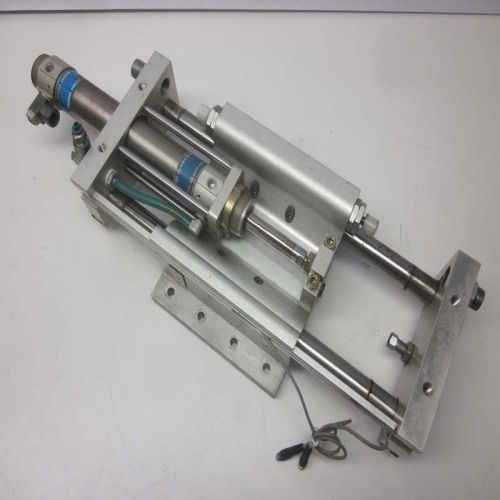 Festo slz-40-160-kf-a 150psi linear guide pneumatic cylinder w/2 switches 150865 for sale
