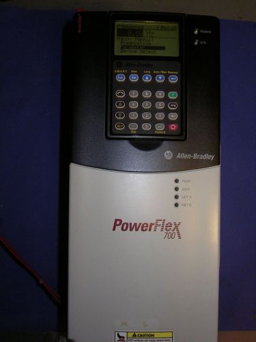 Allen Bradley PowerFlex 700  20B C015A0AYNANC0  10 HP frequency drive