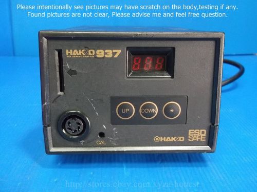 Hakko 937, soldering station control unit without handle iron tool sn:1717. for sale