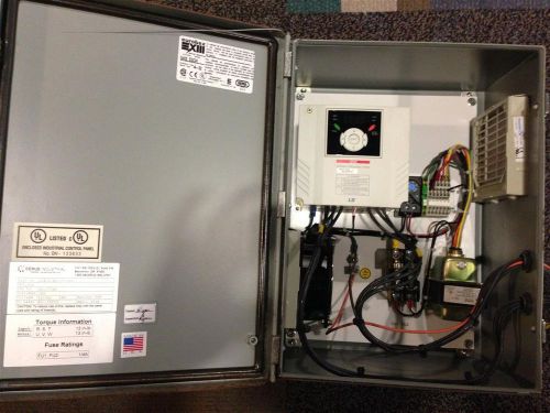 Cerus 5 hp vfd 460vac 3 ph with ig5a vfd, used on 15t ac unit for sale