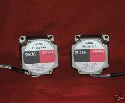 Vexta pk266-2.0a stepper stepping motor for cnc  lot of 2 for sale
