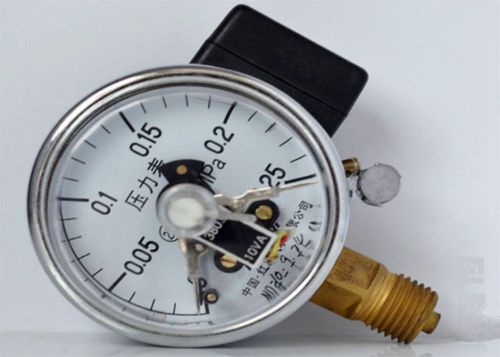 Electric contact pressure gauge universal gauge m14*1.5 60mm dia 0-0.25mpa for sale