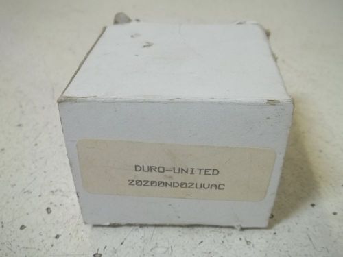 DURO-UNITED 20200N02UVAC GAUGE -30-0 PSI *NEW IN A BOX*