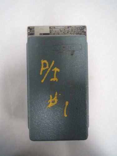 Moore 781p6 p/e pneumatic electro transducer 3-15psi 4-20ma 115v-ac 3va b202513 for sale