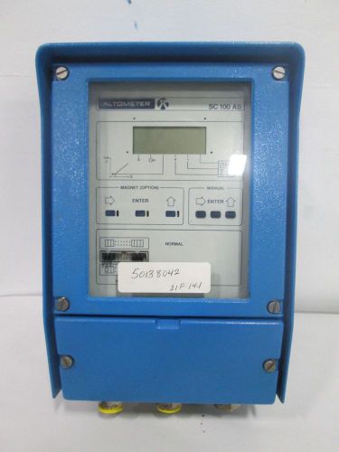 NEW KROHNE IL-9176P SC 100 AS ALTOMETER FLOW 0-90GPM TRANSMITTER D293063